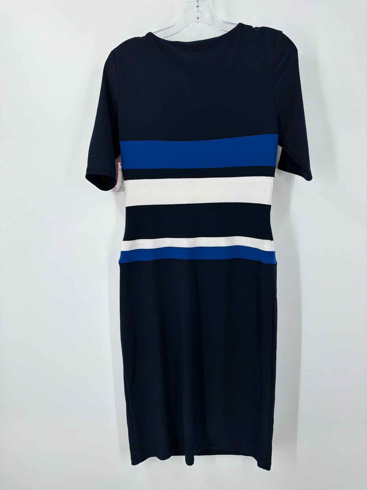 Pre-Owned Lauren Navy Size 8 Short Short Sleeve Dress | True Fashionistas.