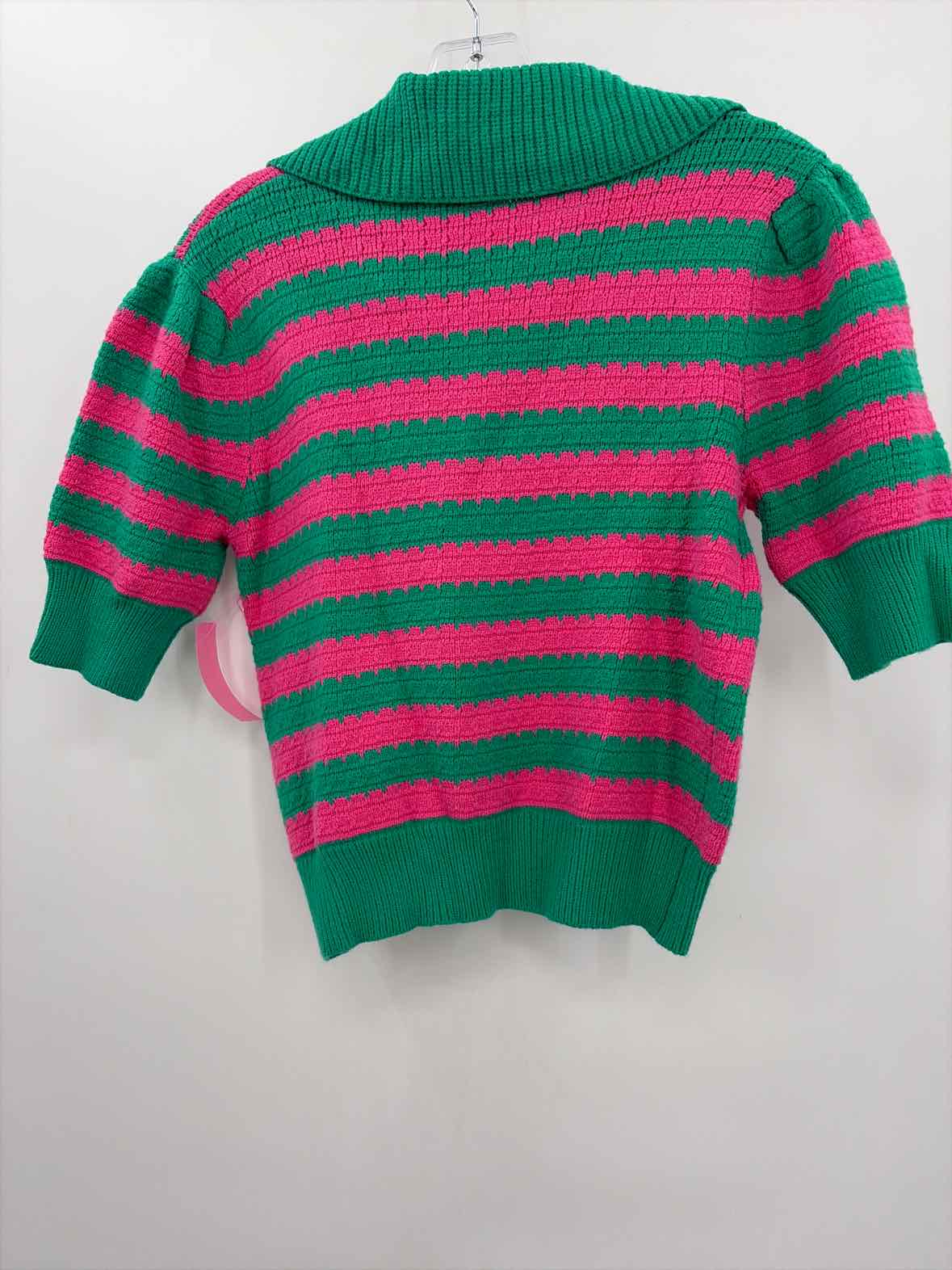 Pre-Owned THML Green Size XS Short Sleeve Sweater | True Fashionistas.