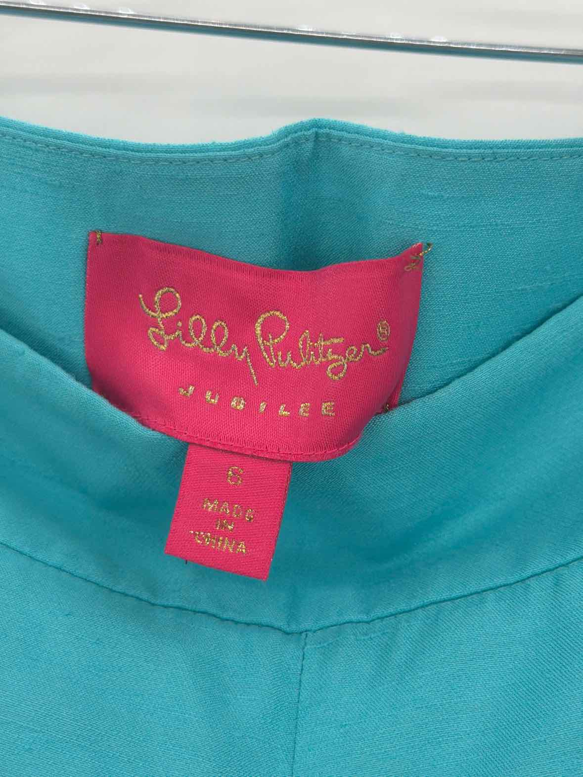 Pre-Owned Lilly Pulitzer Blue Size 6 Dress Pants | True Fashionistas.