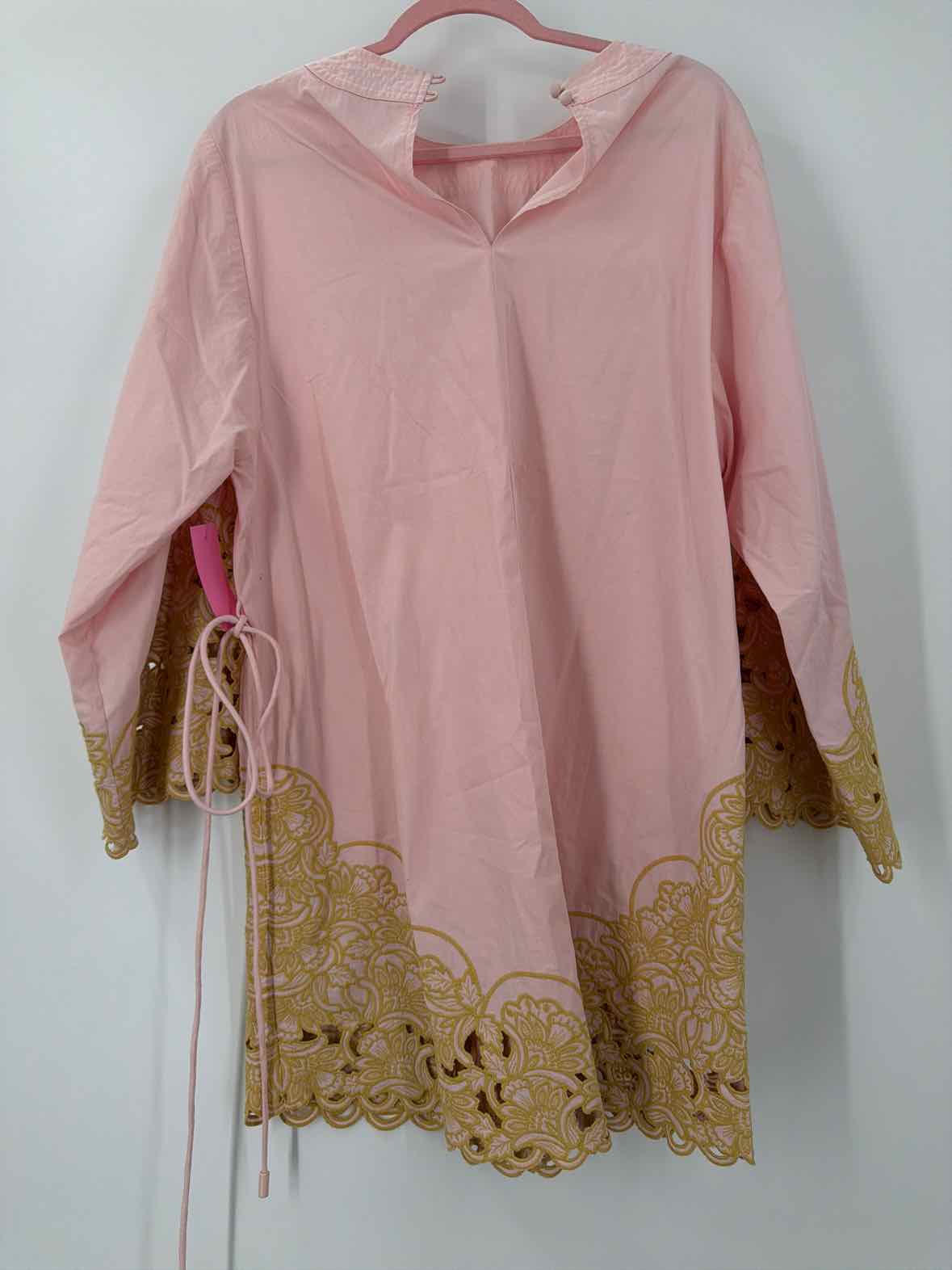 Pre-Owned Alemais Pink Size 8 Short Long Sleeve Dress | True Fashionistas.