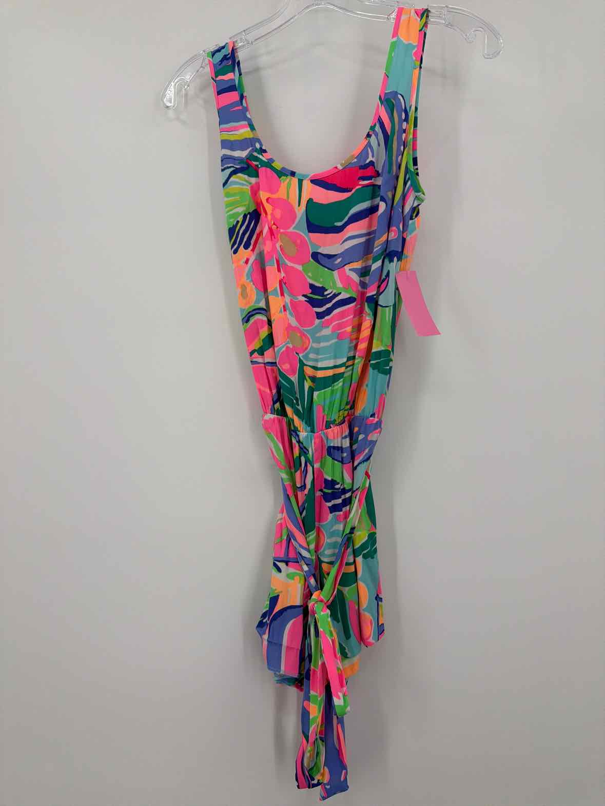 Pre-Owned Lilly Pulitzer Pink Size XXS Sleeveless Romper | True Fashionistas.