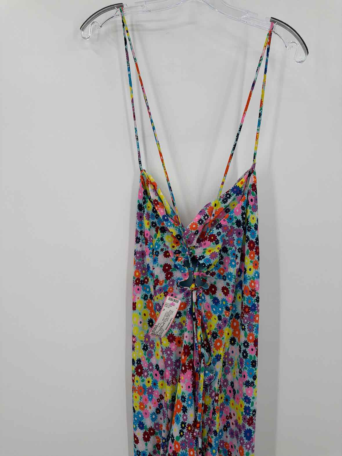Pre-Owned Staud Blue Size XL Bellamy Dress Long Sleeveless Dress | True Fashionistas.