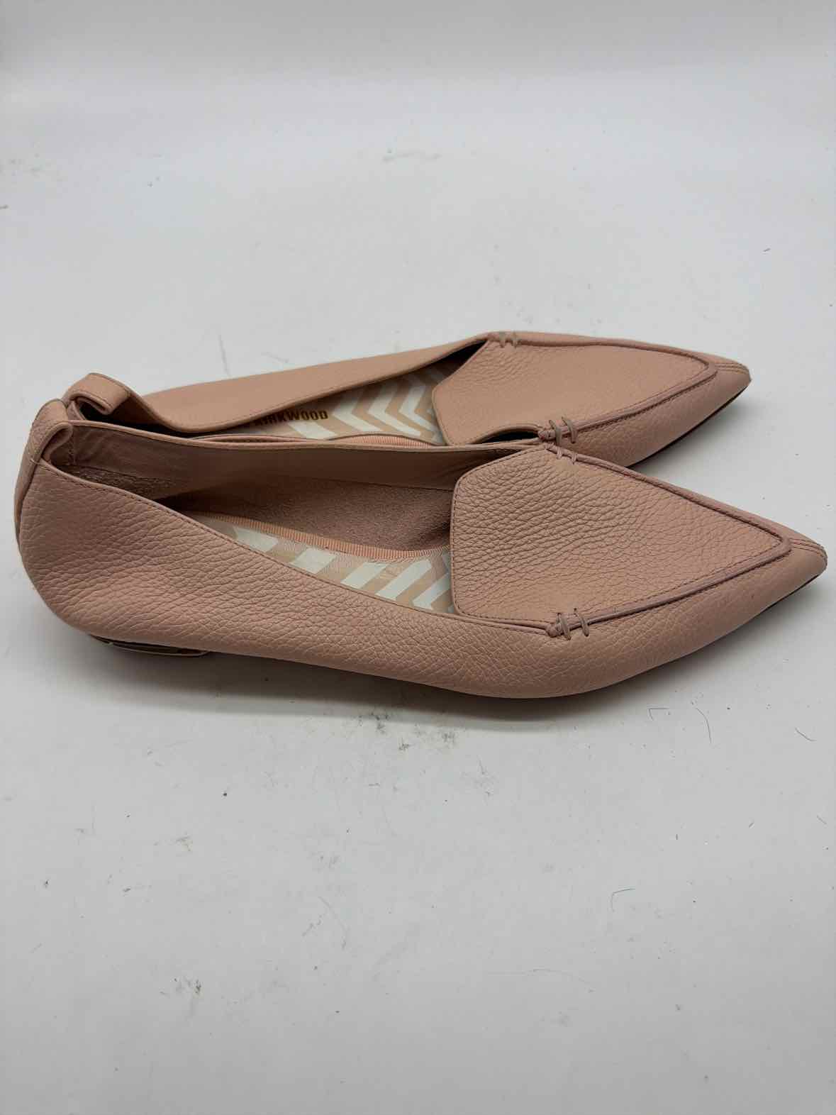 Pre-Owned Nicholas Kirkwood Pink Size 40.5 Slip On Flats | True Fashionistas.