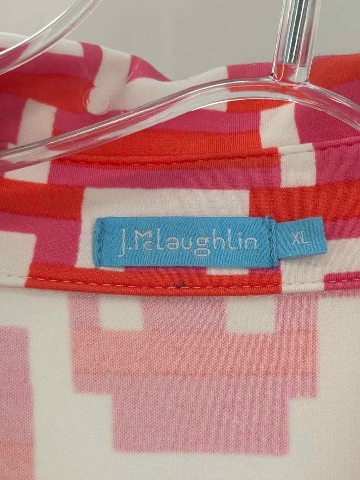 Pre-Owned J Mclaughlin Pink Size XL Short Long Sleeve Dress | True Fashionistas.