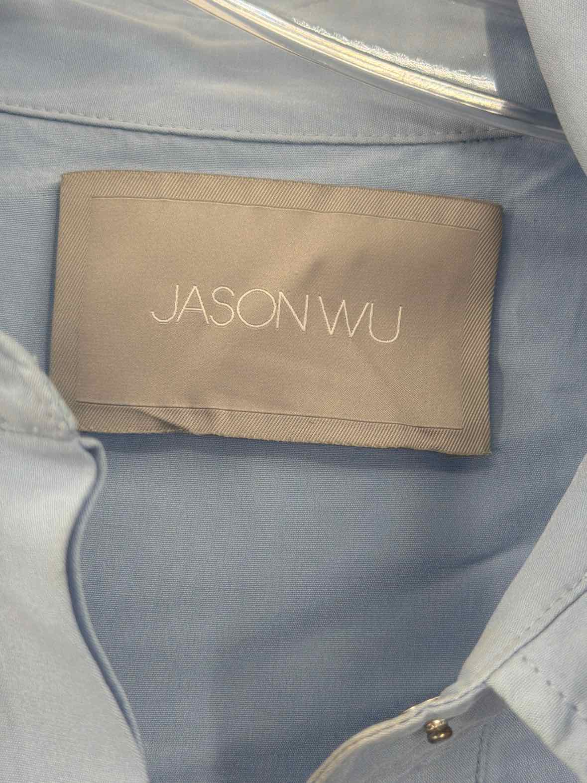 Pre-Owned Jason Wu Blue Size 10 Midi Long Sleeve Dress | True Fashionistas.