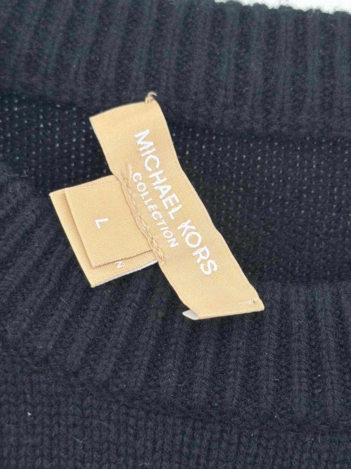 Pre-Owned Michael Kors Collection Navy Size Large Sweater | True Fashionistas.