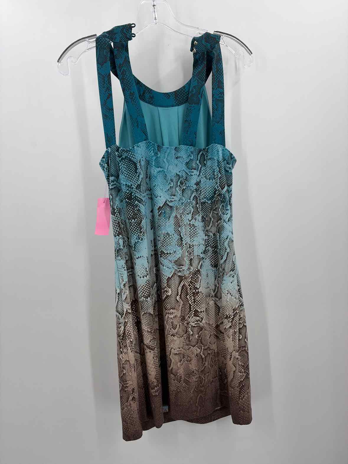 Pre-Owned WHBM Blue Size XXS Knee Length Sleeveless Dress | True Fashionistas.