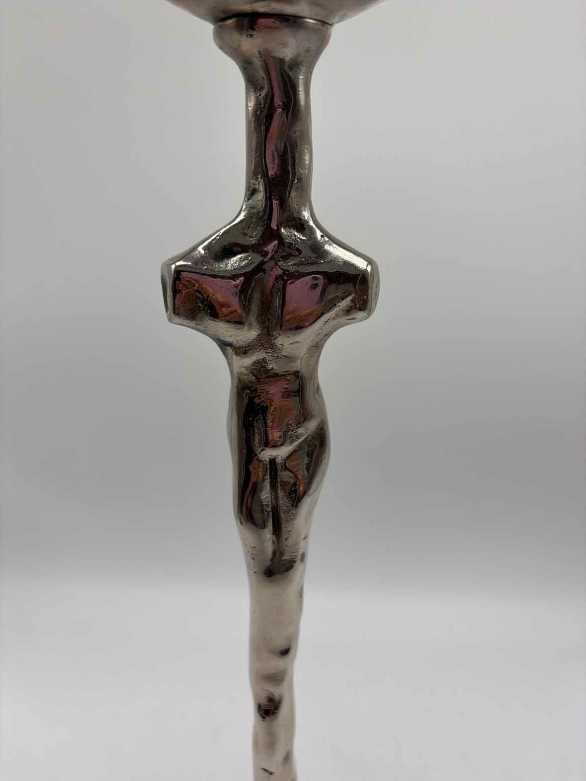 Set Of 2 Michael Aram Adam & Eve Silver Candle Sticks | True Fashionistas.