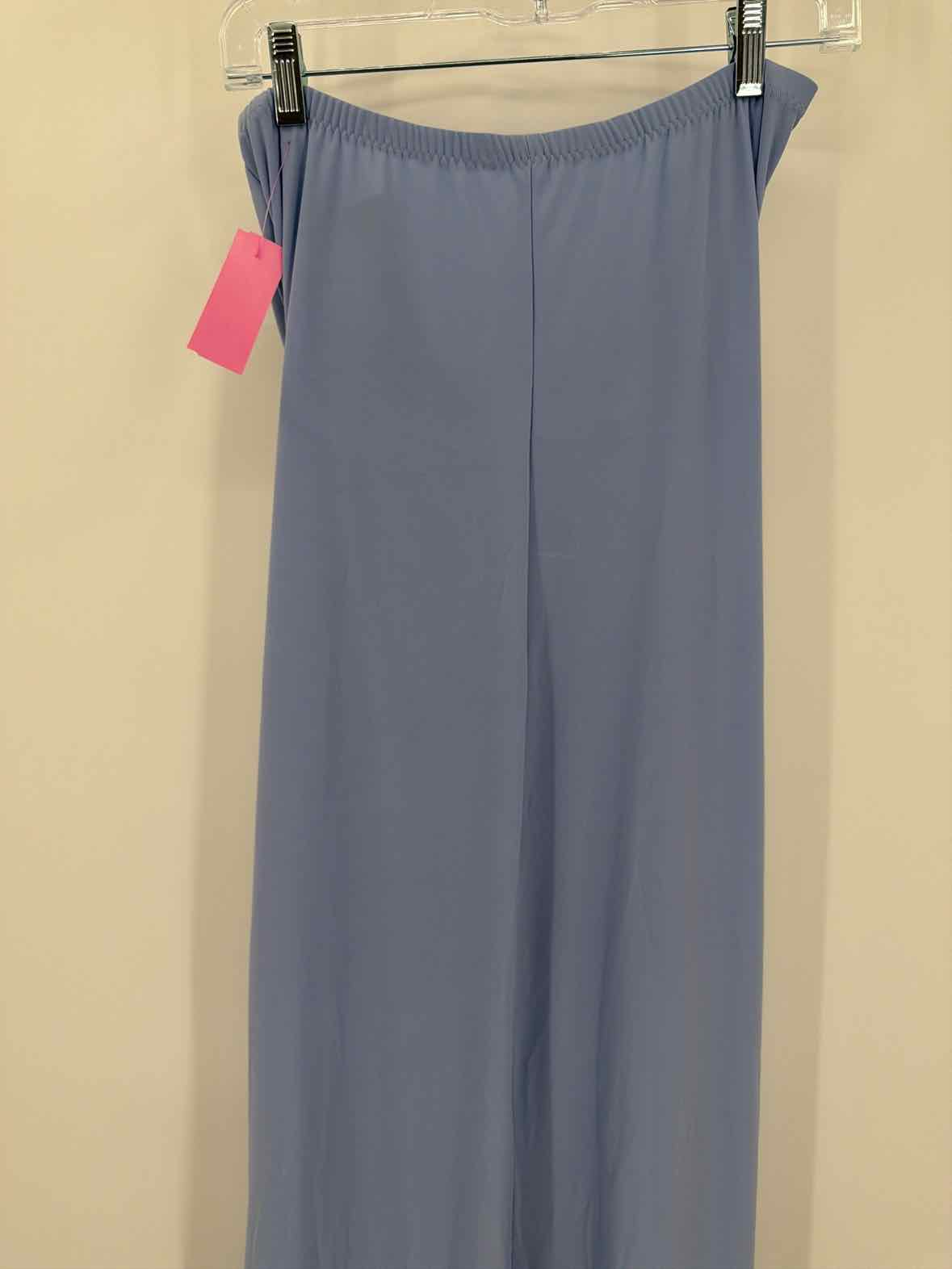Pre-Owned Norma Kamali Blue Size Medium Long Strapless Dress | True Fashionistas.