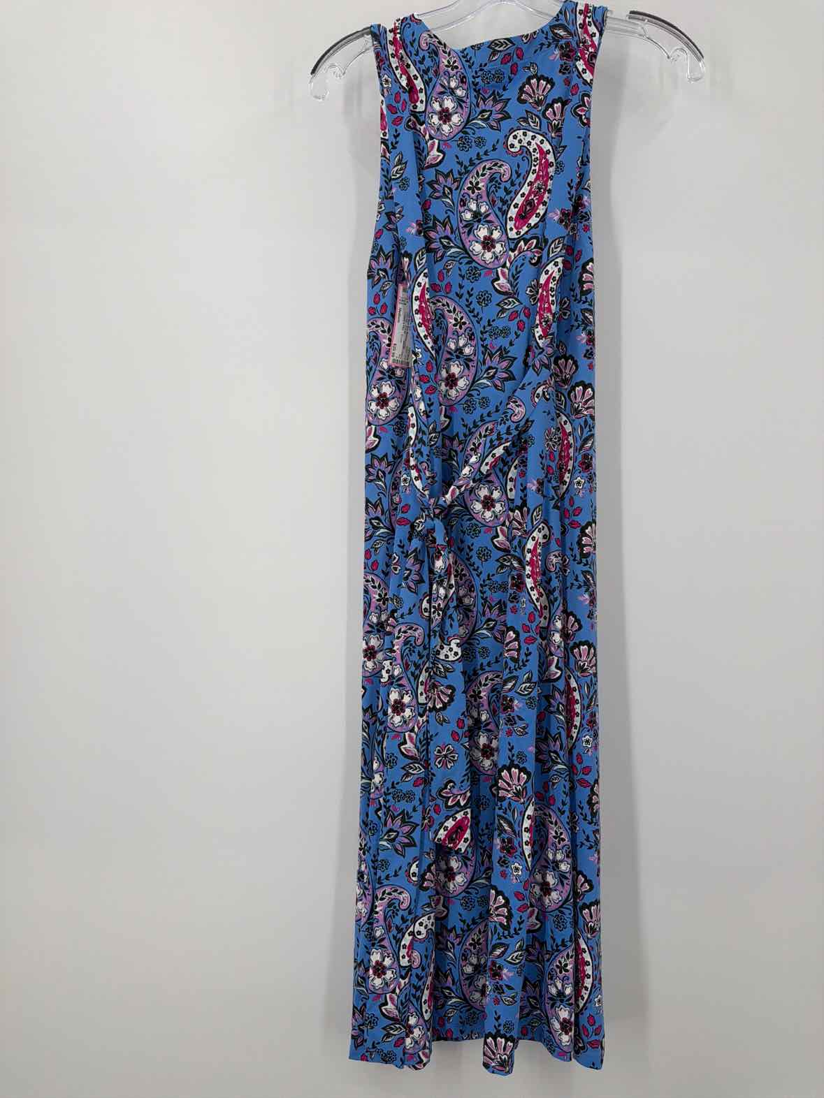 Pre-Owned Talbots Blue Size Medium Long Sleeveless Dress | True Fashionistas.