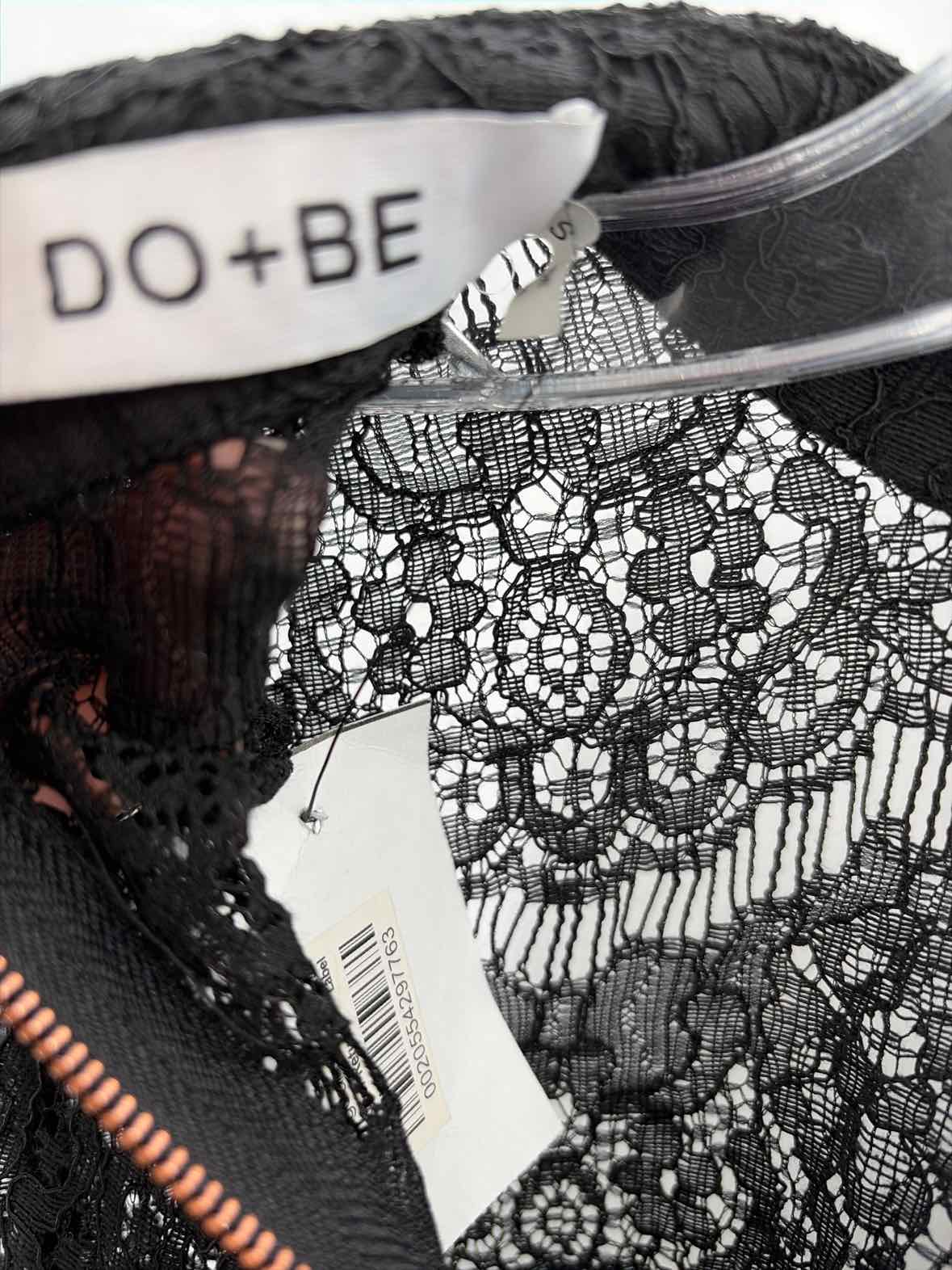 Pre-Owned Do + Be Black Size Small Lace Long Sleeve Blouse | True Fashionistas.