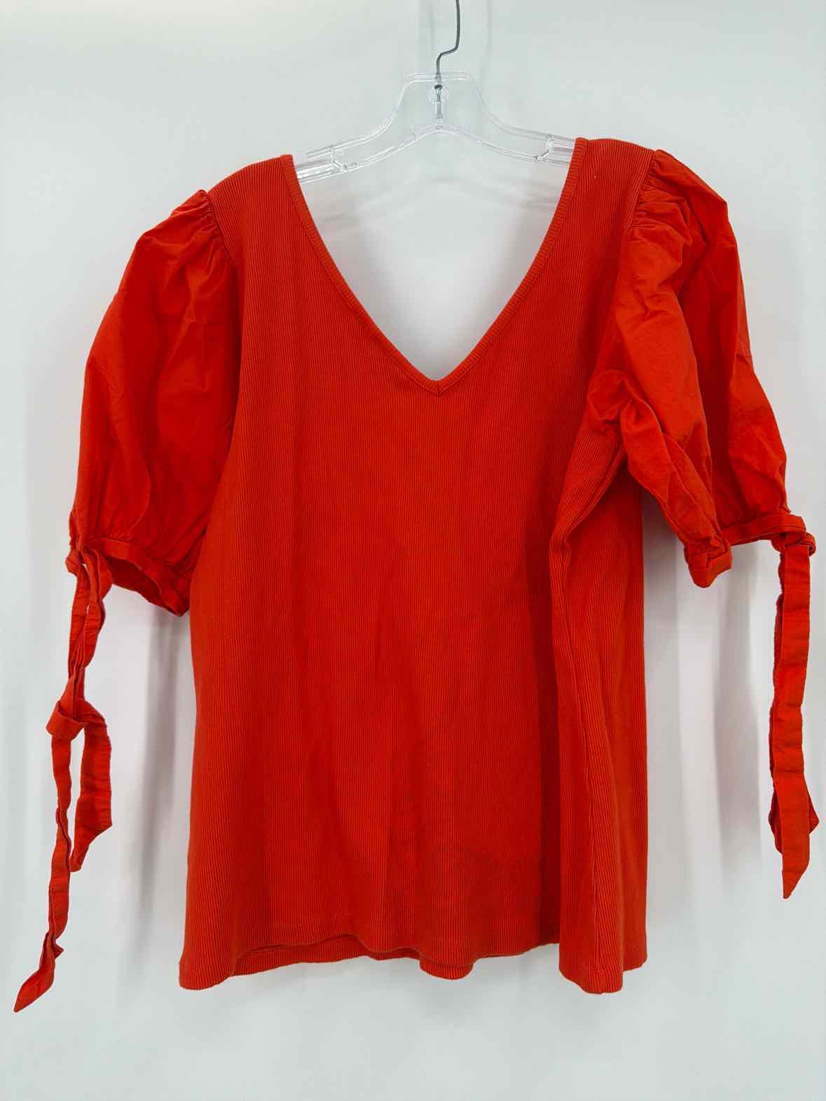 Pre-Owned Maeve Red Size XL Blouse | True Fashionistas.