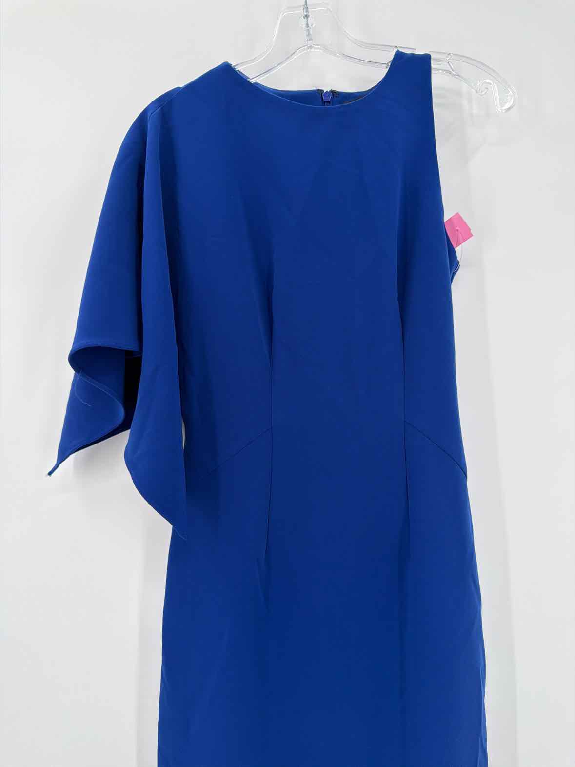 Pre-Owned AQ/AQ Blue Size 0 Long Evening Gown | True Fashionistas.