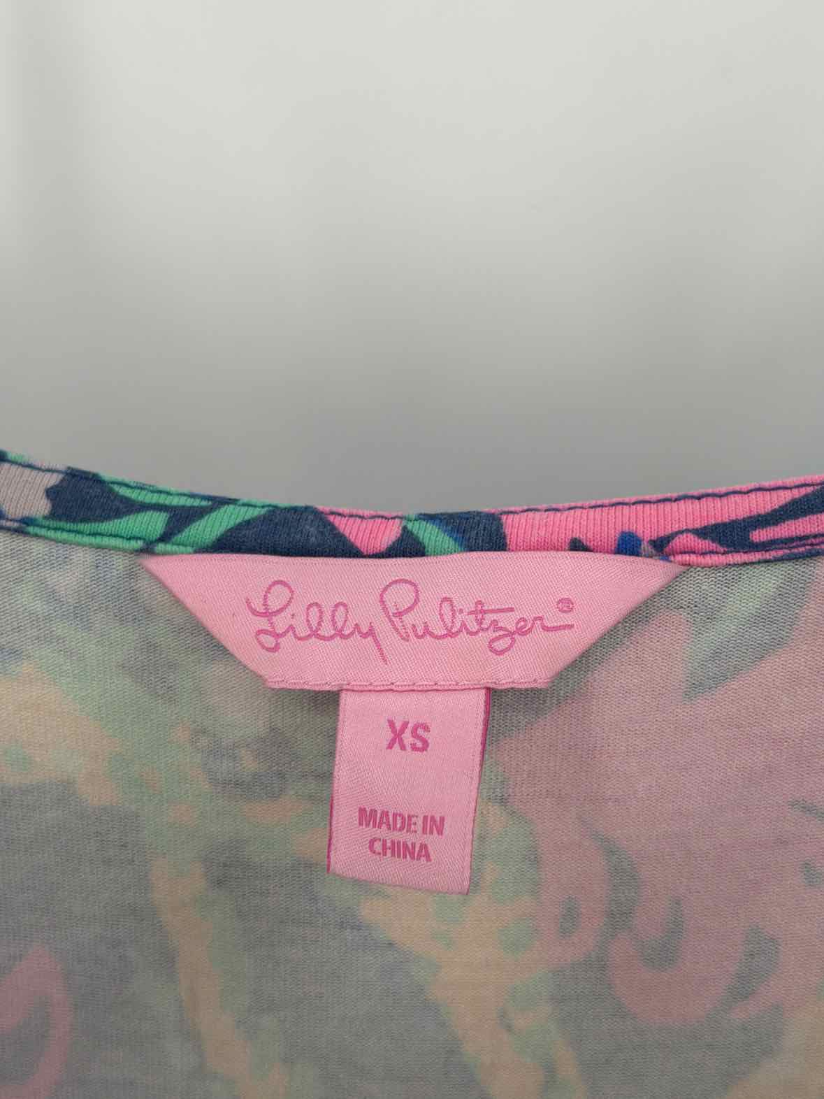Pre-Owned Lilly Pulitzer Blue Size XS Sleeveless Romper | True Fashionistas.