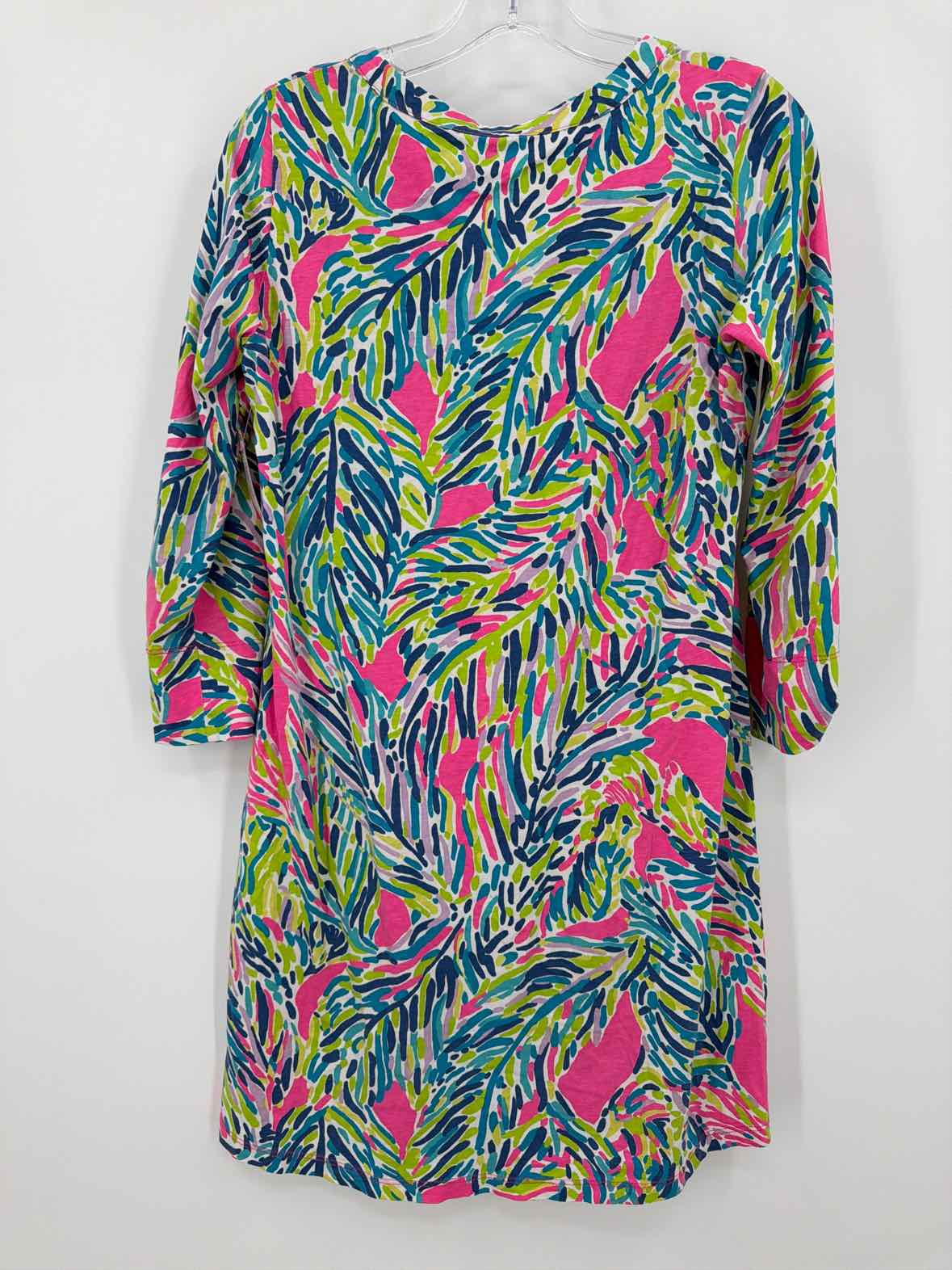 Pre-Owned Lilly Pulitzer Blue Size Small Short Long Sleeve Dress | True Fashionistas.