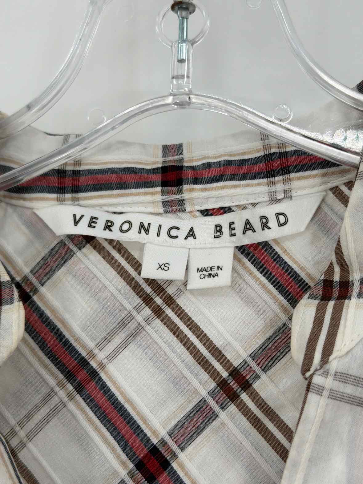 Pre-Owned Veronica Beard White Size XS Short Long Sleeve Dress | True Fashionistas.