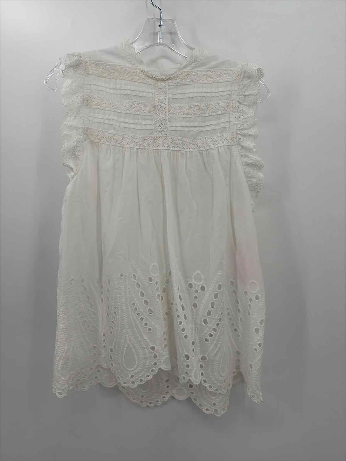 Goa Paris White Size Medium Tank Top | True Fashionistas.