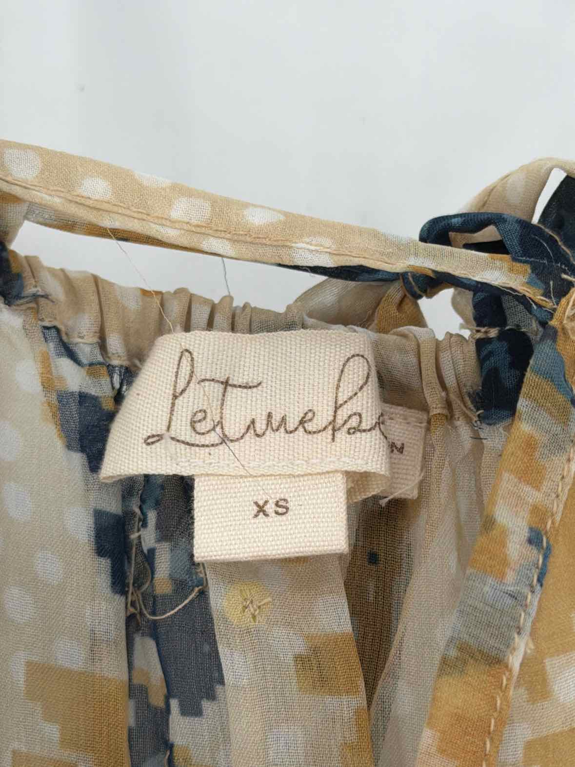 Pre-Owned Let Me Be Tan Size XS Blouse | True Fashionistas.