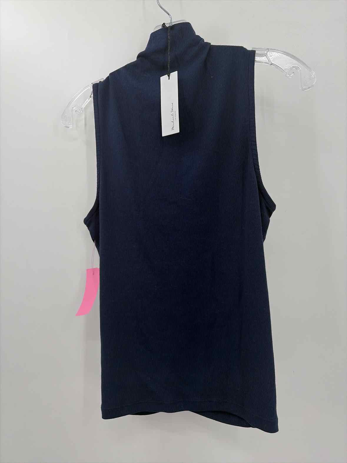 Pre-Owned Michael Stars Navy Size Medium Tank Top | True Fashionistas.