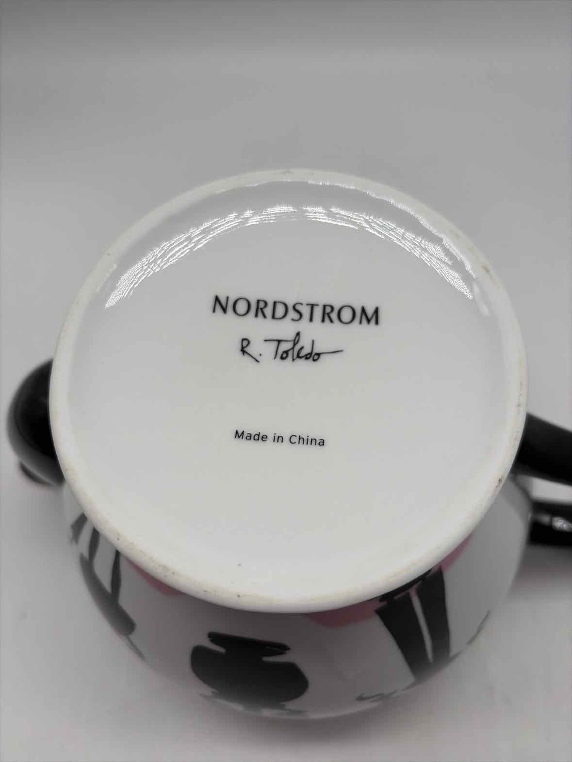 Nordstrom Pink & Black Tea Pot | True Fashionistas.