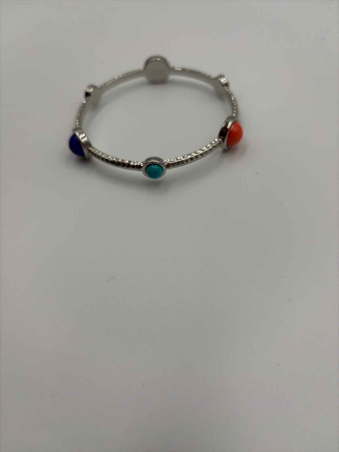Rj Graziano Silver Bangle Bracelet | True Fashionistas.