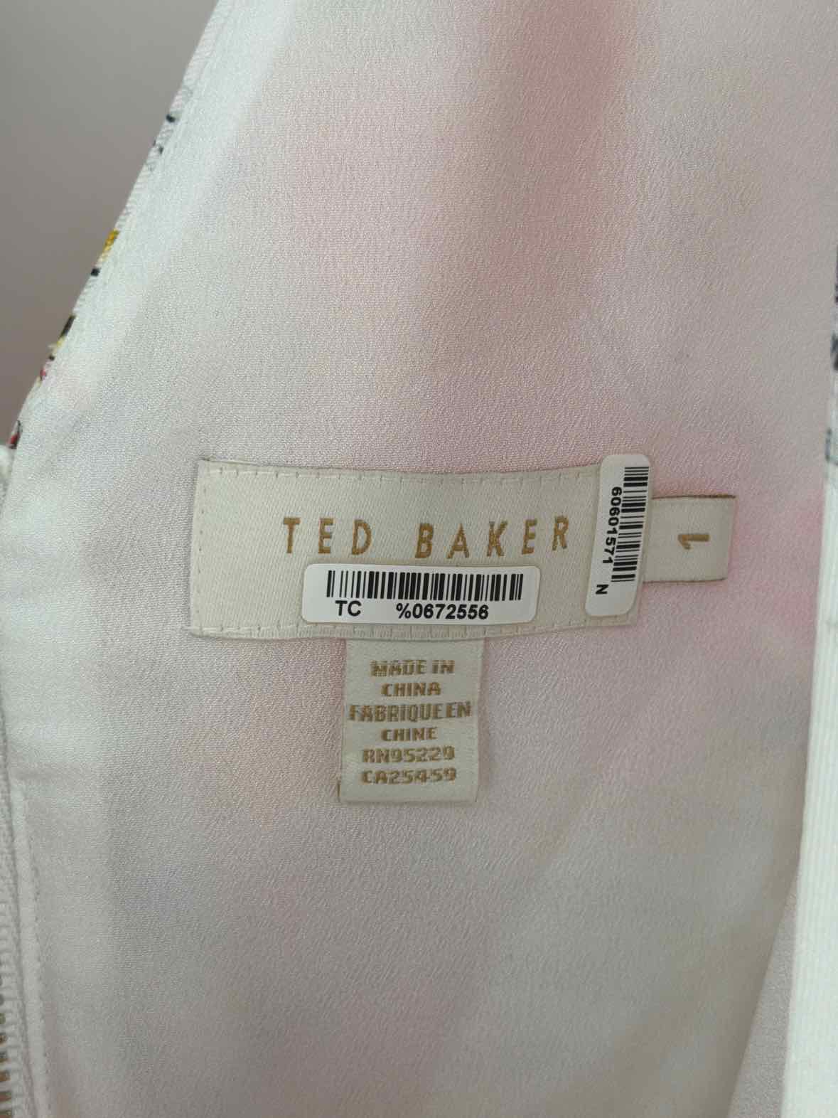 Pre-Owned Ted Baker Pink Size 1/2 Sleeveless Jumpsuit | True Fashionistas.