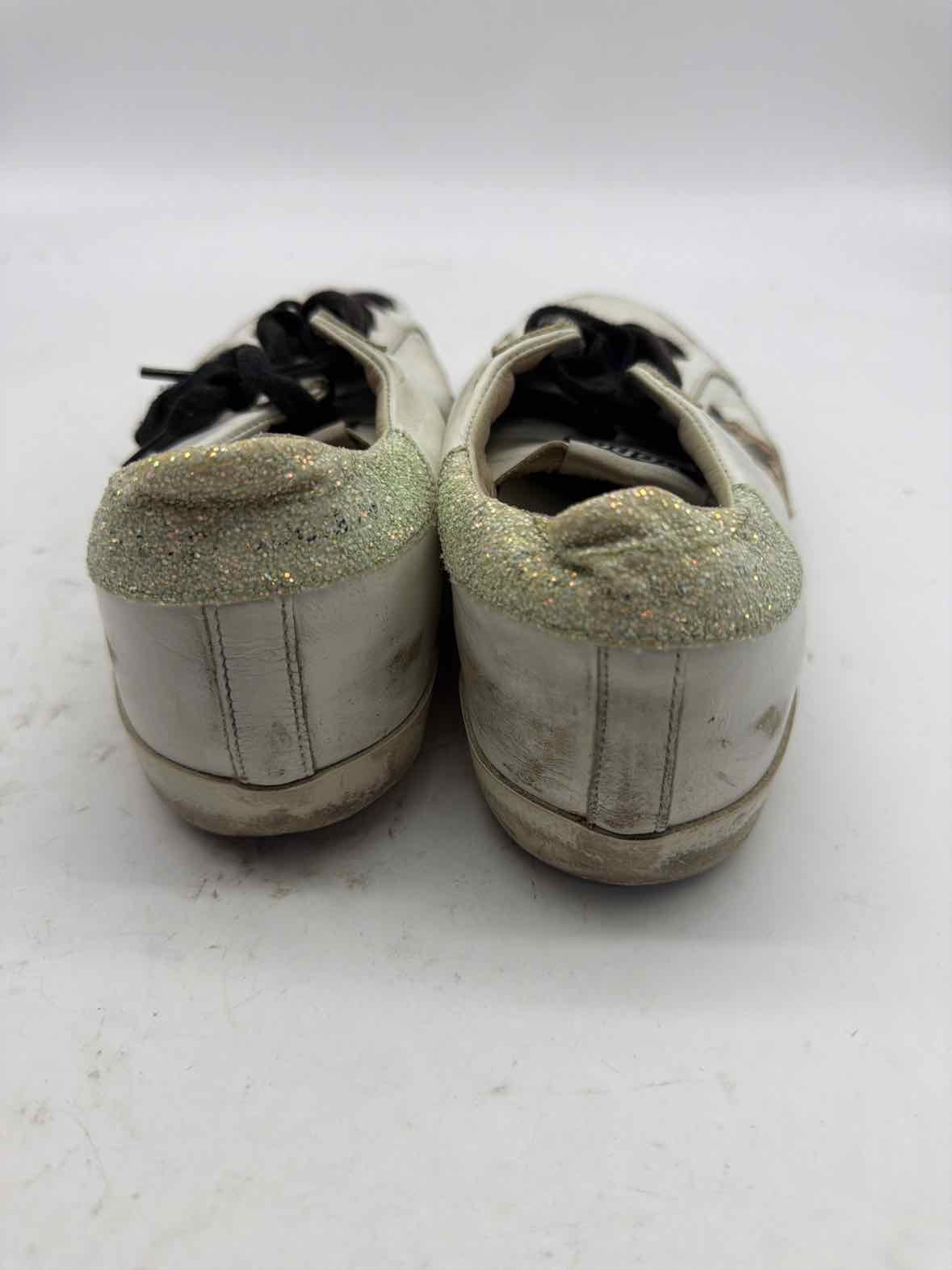 Pre-Owned Golden Goose White Size 7 Fashion Sneaker Athletic Shoes | True Fashionistas.