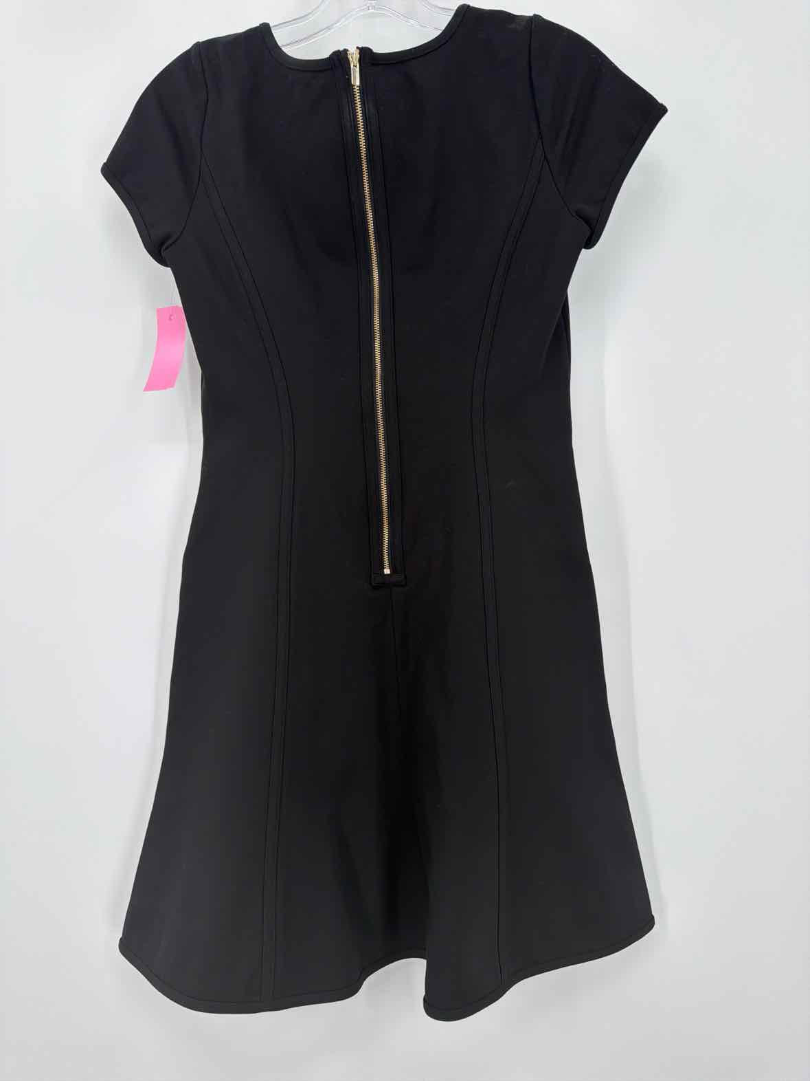 Pre-Owned Ann Taylor Black Size 0 Short Short Sleeve Dress | True Fashionistas.