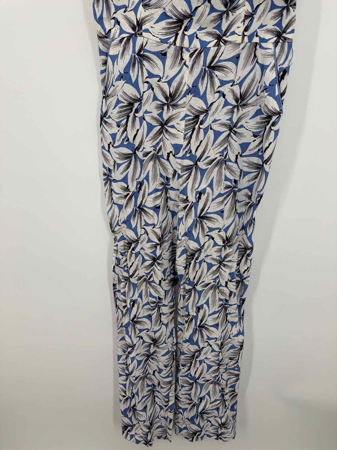Pre-Owned Jonathan Simkhai Blue Size 6 Sleeveless Jumpsuit | True Fashionistas.