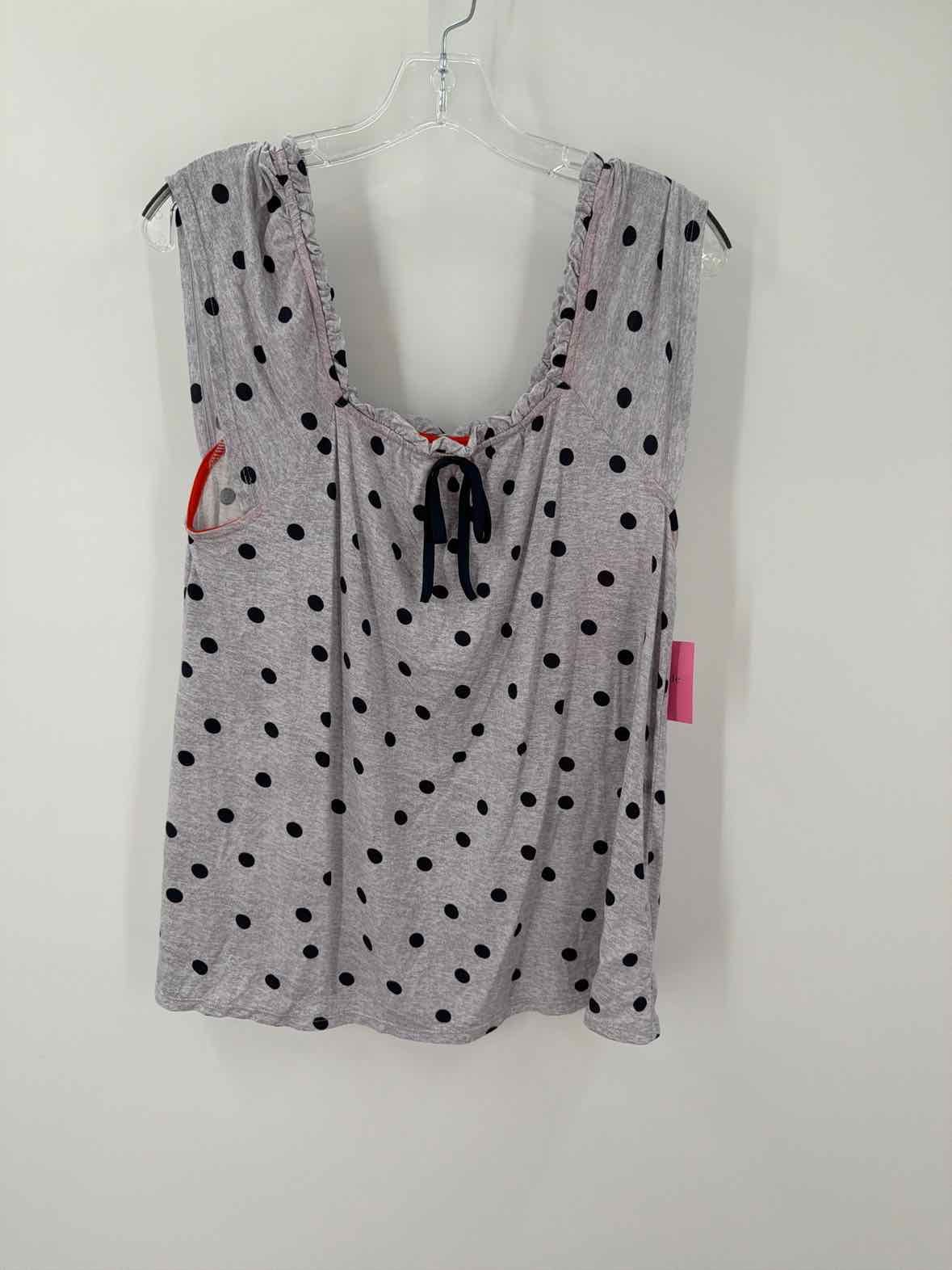Pre-Owned Kate Spade Grey Size Medium Pajama Top | True Fashionistas.