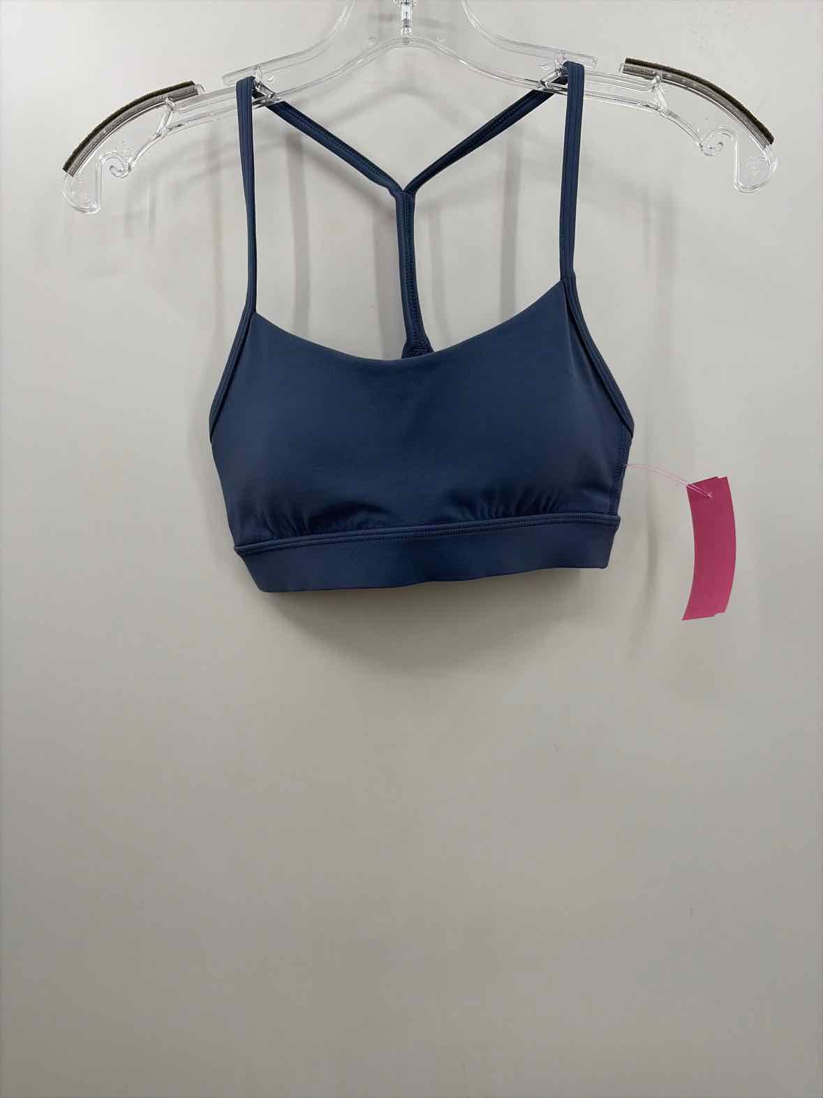 Pre-Owned Lululemon Blue Size 2 Athletic Bra | True Fashionistas.