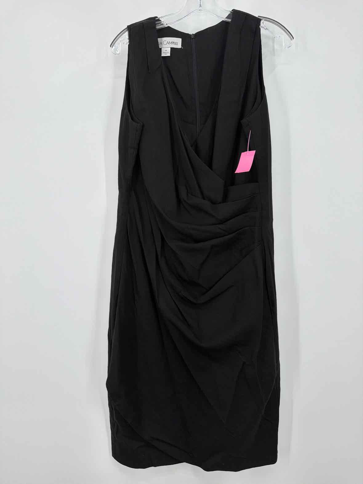 Pre-Owned Sara Campbell Black Size 14 Short Sleeveless Dress | True Fashionistas.