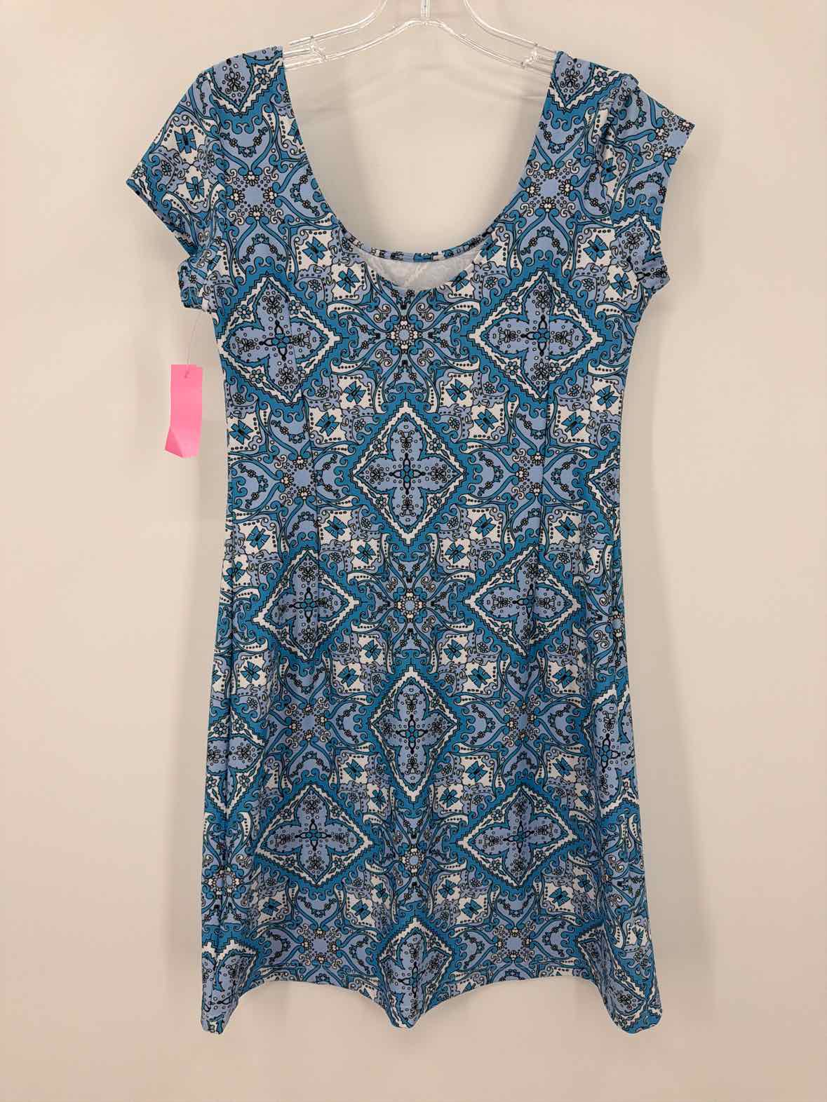 Pre-Owned Kaeli Smith Blue Size Small Short Short Sleeve Dress | True Fashionistas.
