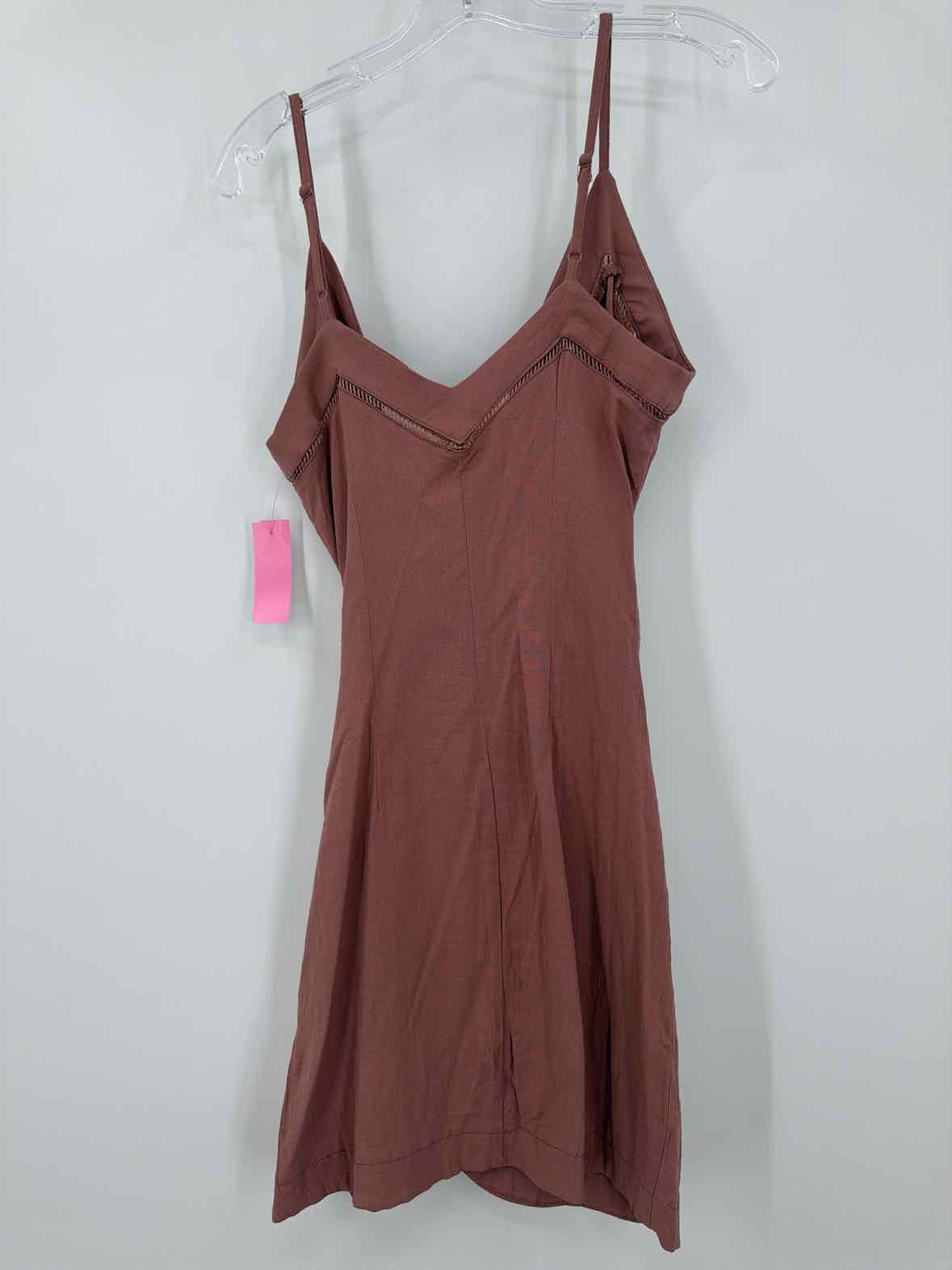 Pre-Owned Intimately Free People Tan Size Small Short Sleeveless Dress | True Fashionistas.
