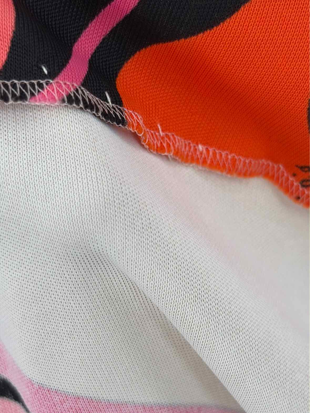 Emilio Pucci Pink Size 4 Knee Length Long Sleeve Dress | True Fashionistas.