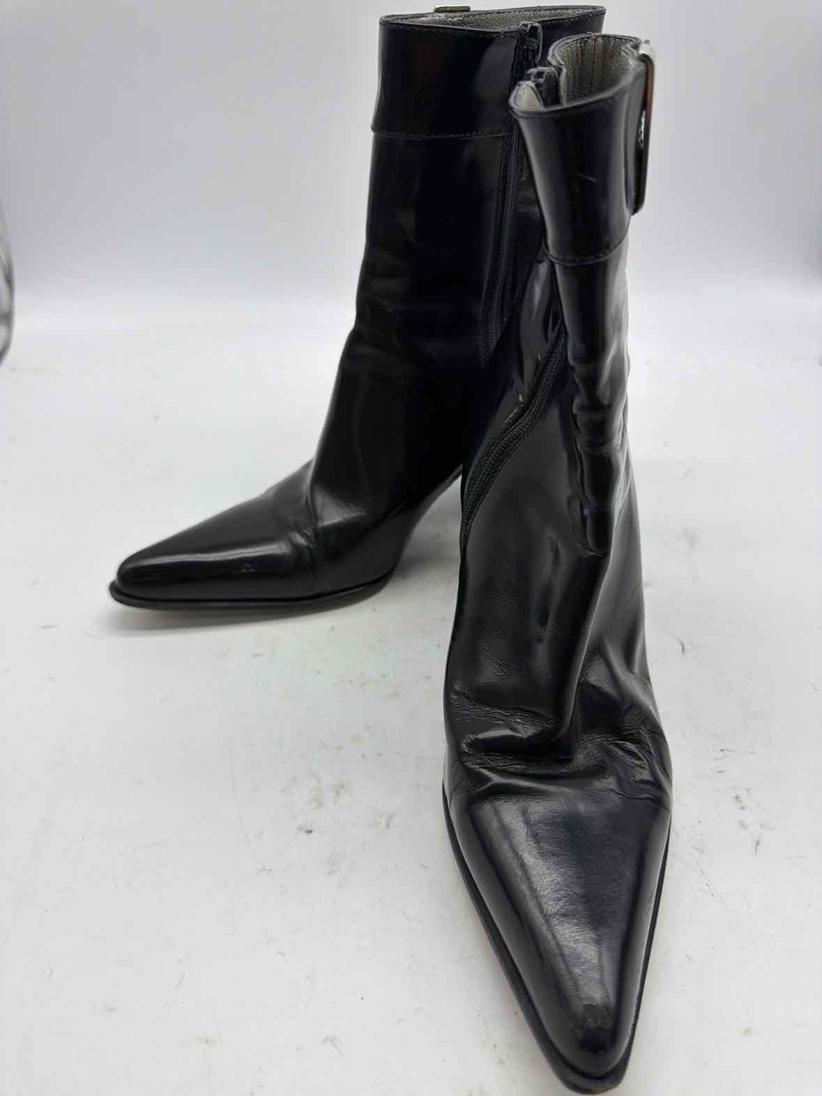 Pre-Owned Prada Black Size 5.5 Ankle Boots | True Fashionistas.