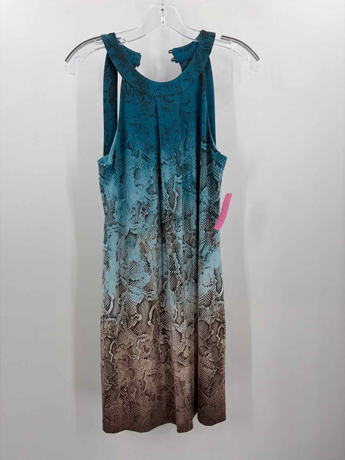 Pre-Owned WHBM Blue Size XXS Knee Length Sleeveless Dress | True Fashionistas.