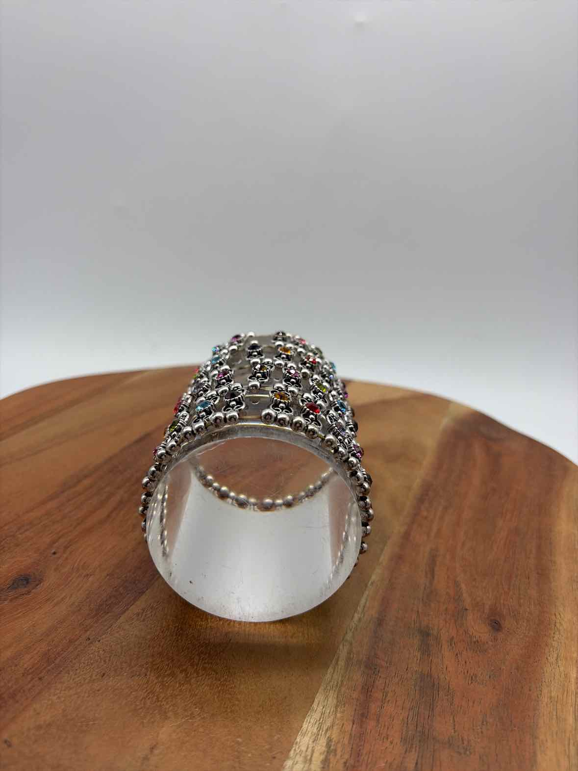 Multi-Color Wide Stretchy Bracelet | True Fashionistas.