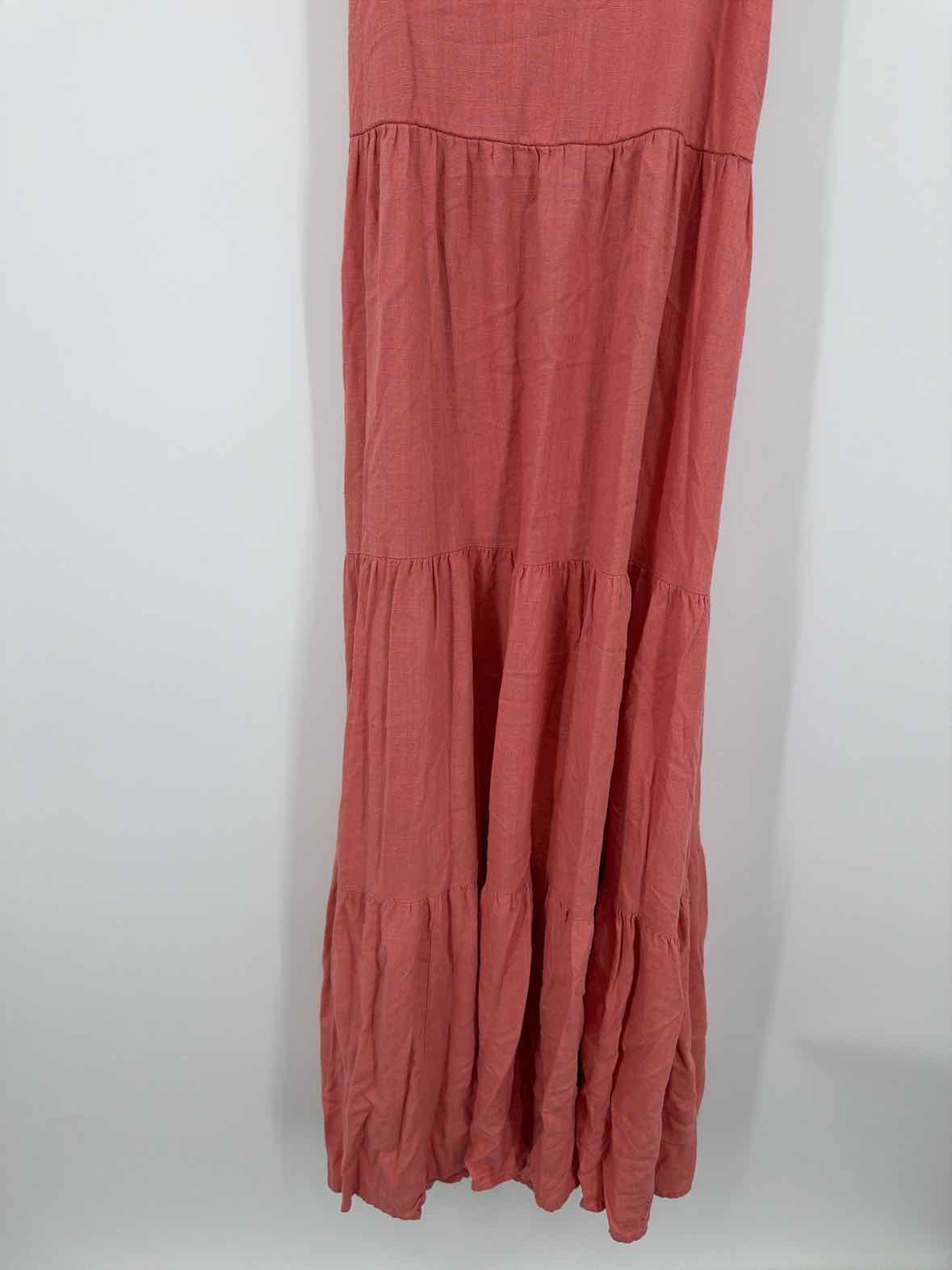 Pre-Owned Splendid Pink Size Medium Long Sleeveless Dress | True Fashionistas.