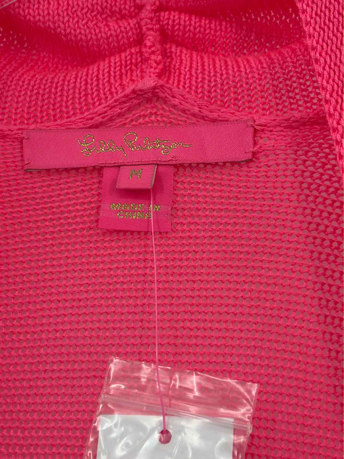 Pre-Owned Lilly Pulitzer Pink Size Medium Cardigan Sweater | True Fashionistas.