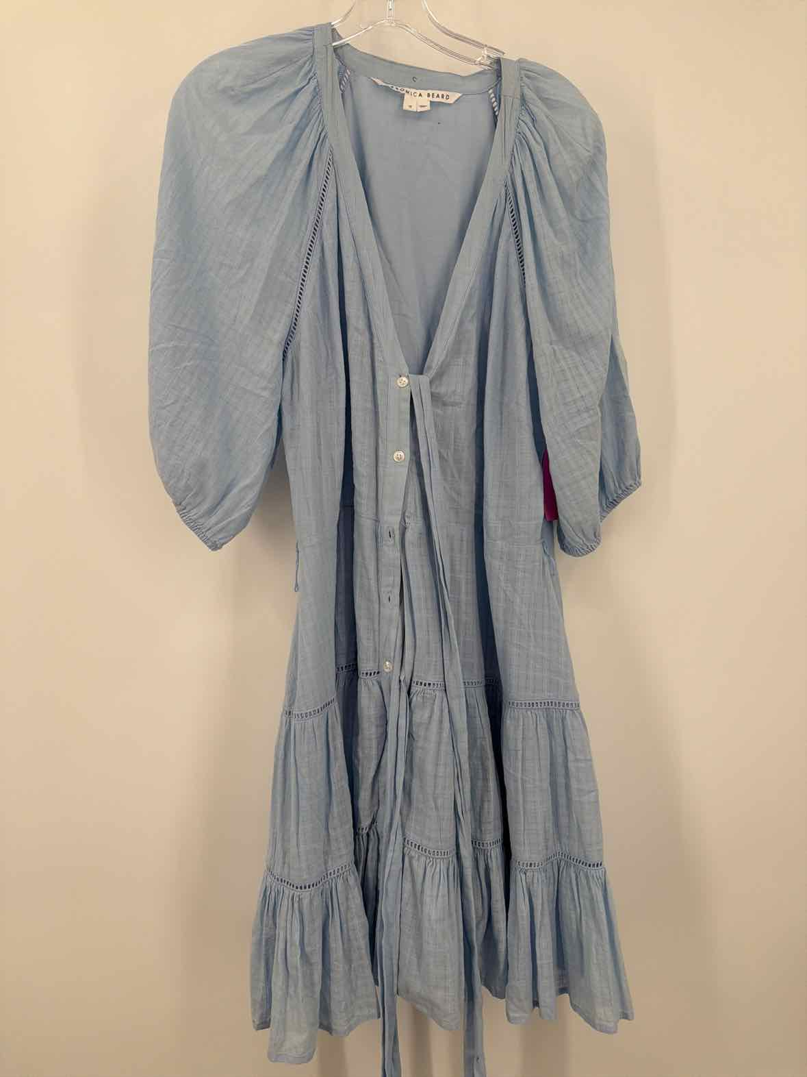 Pre-Owned Veronica Beard Blue Size 16 Short Long Sleeve Dress | True Fashionistas.