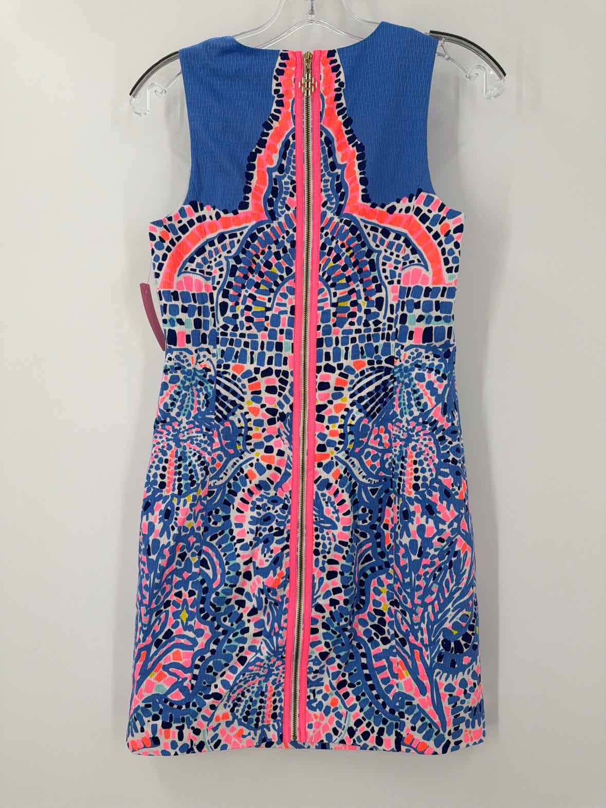 Pre-Owned Lilly Pulitzer Blue Size 0 Short Sleeveless Dress | True Fashionistas.