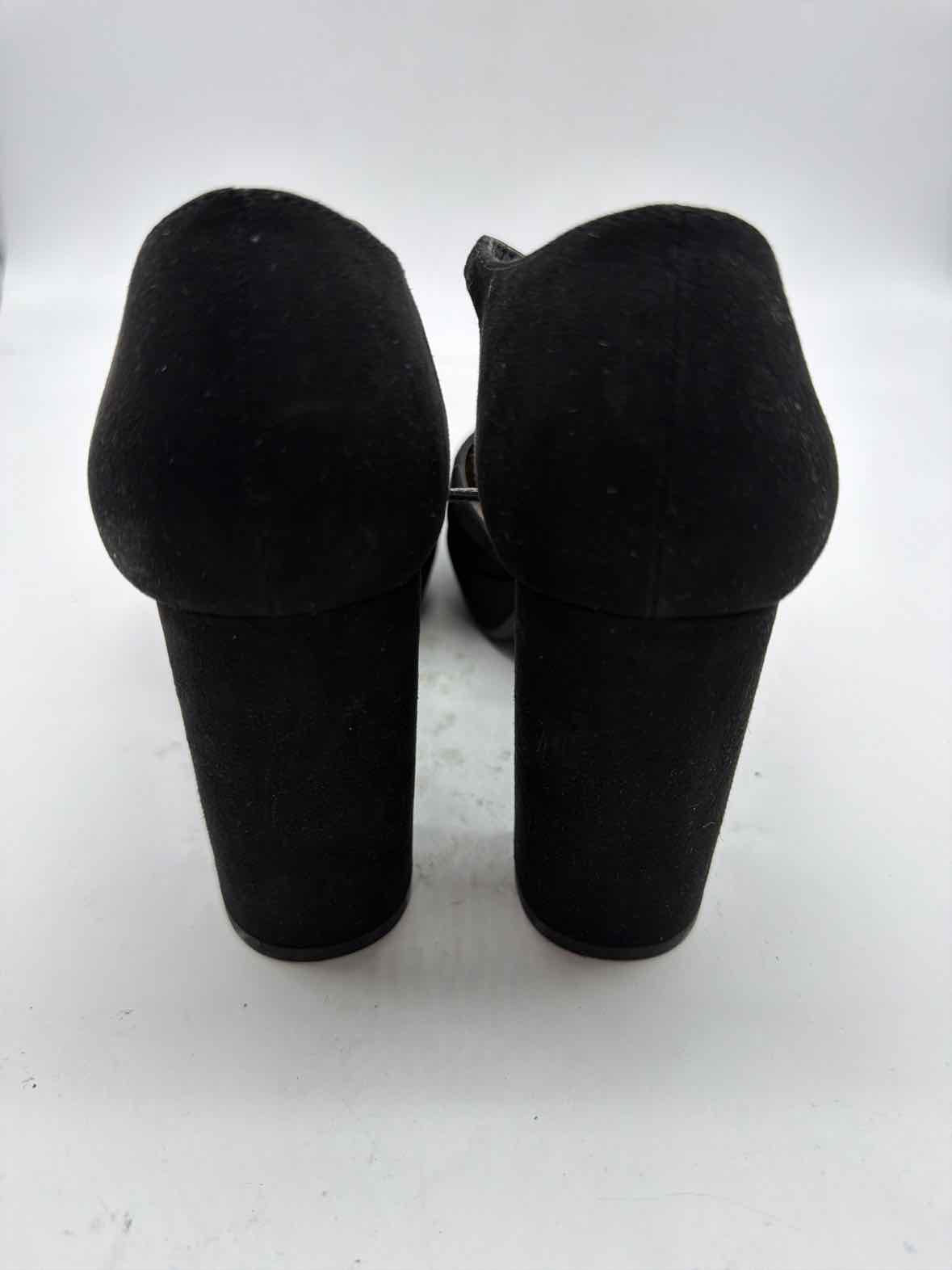 Pre-Owned Jellypop Black Size 7.5 Ankle Strap Heels | True Fashionistas.