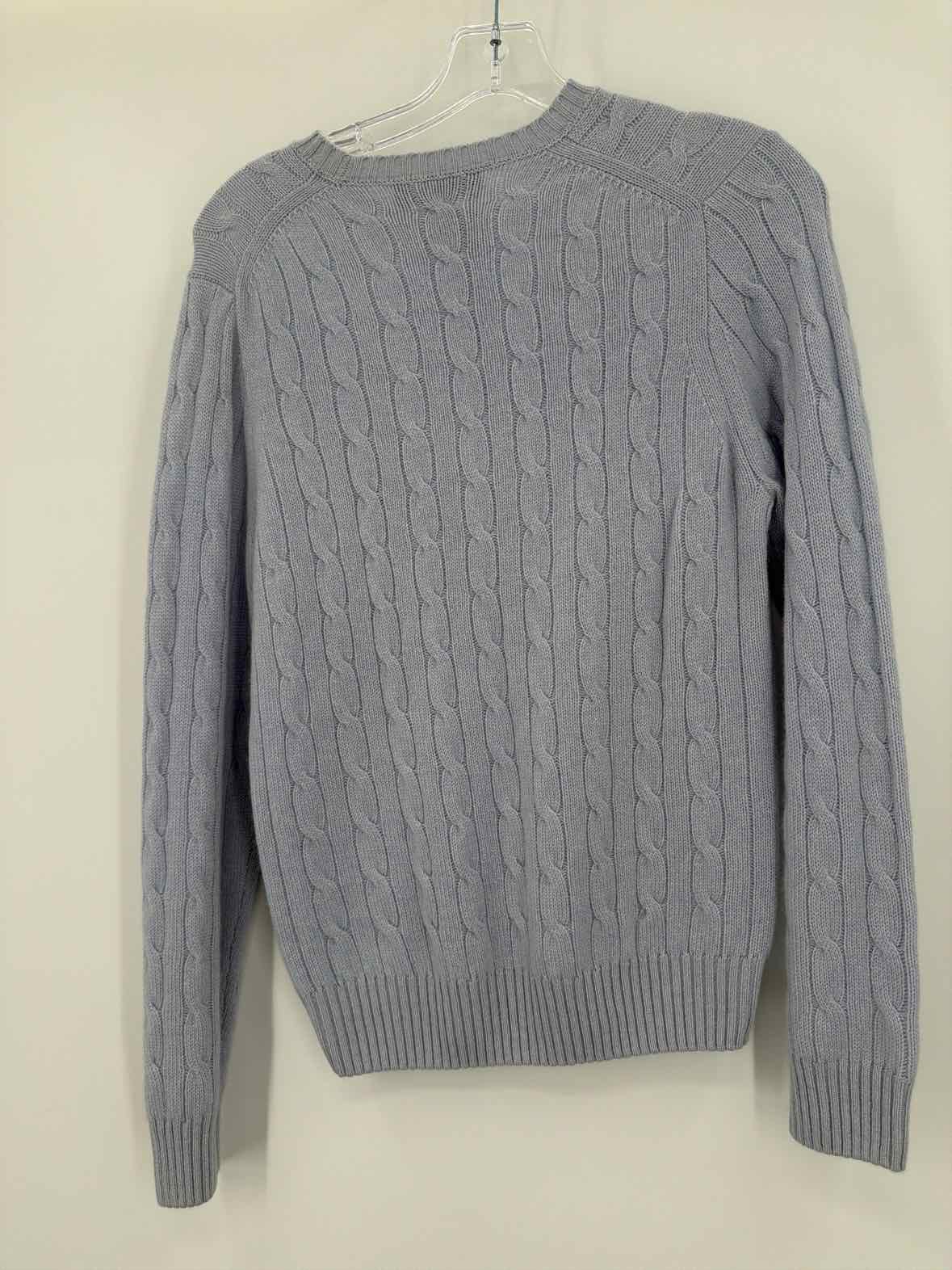 Pre-Owned Brooks Brothers Blue Size Medium Cashmere Sweater | True Fashionistas.