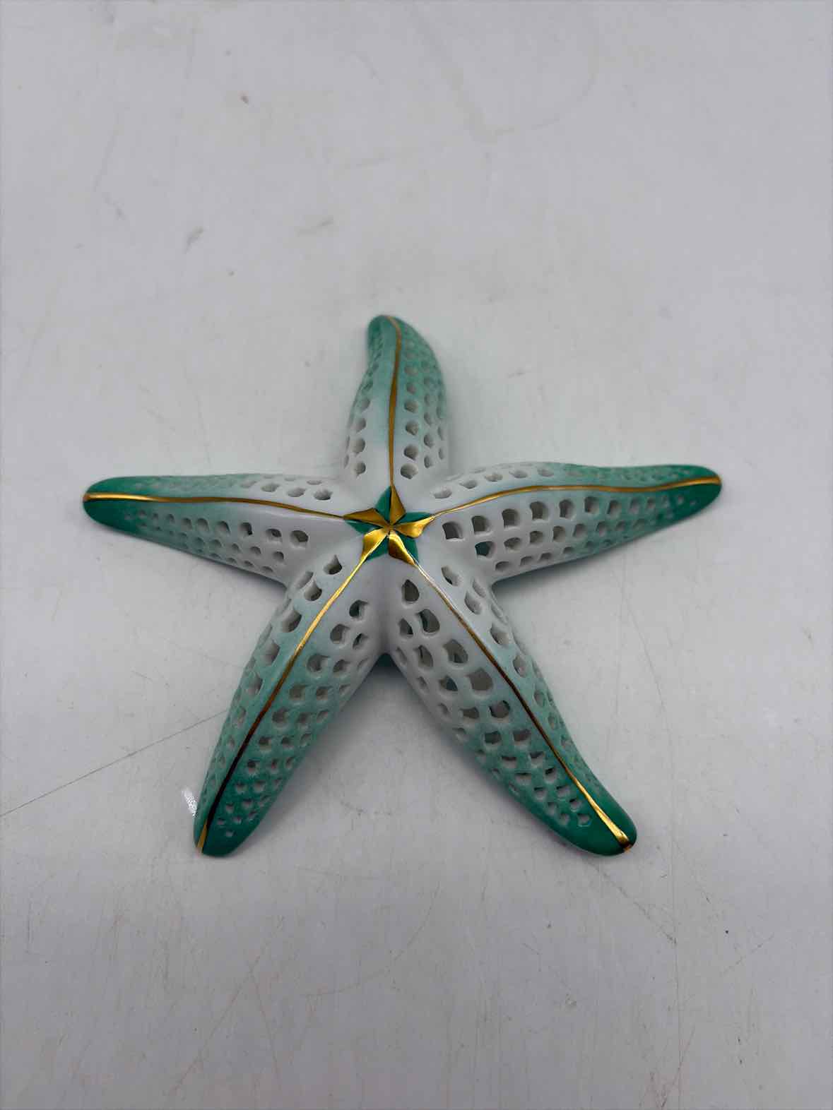 Herend Porcelain Handpainted Starfish | True Fashionistas.