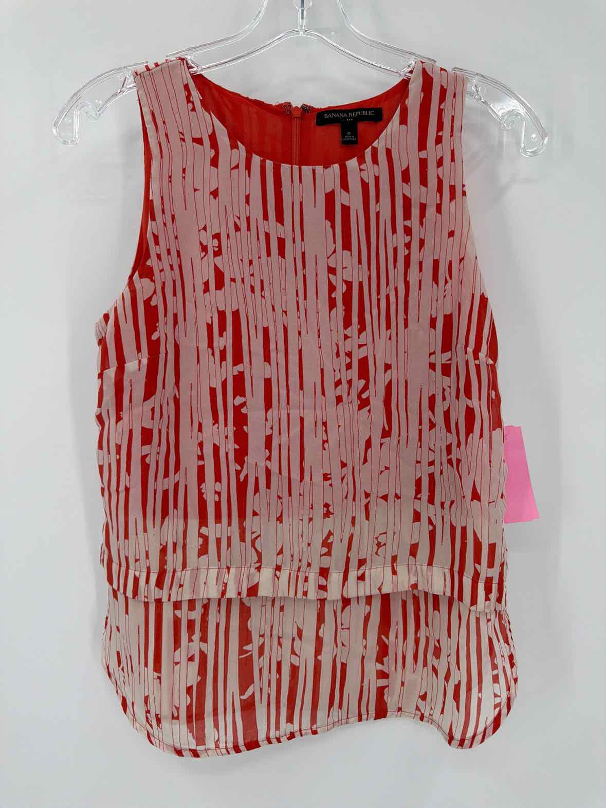 Pre-Owned Banana Republic Orange Size 0 Tank Top | True Fashionistas.