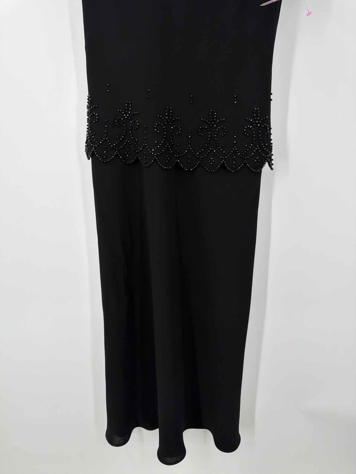 Pre-Owned SL Fashions Black Size 10 Long Evening Gown | True Fashionistas.