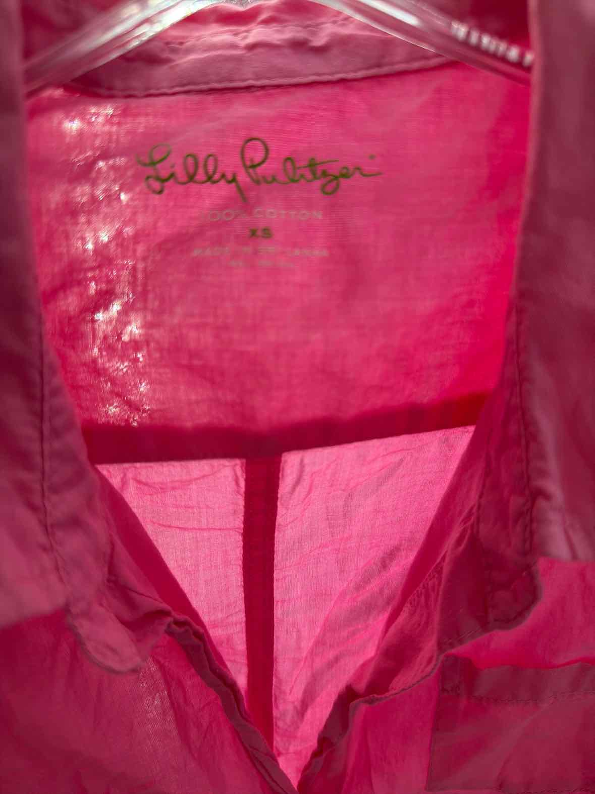 Pre-Owned Lilly Pulitzer Pink Size XS Button Down | True Fashionistas.