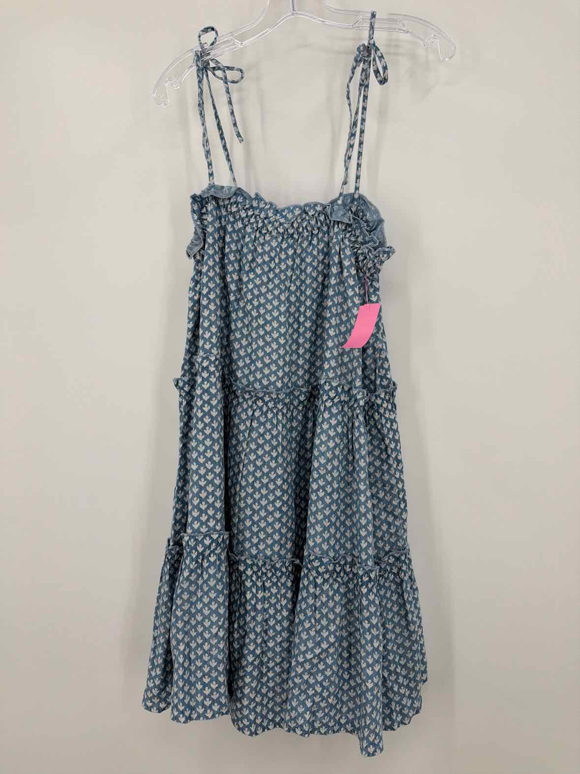 Pre-Owned Vineyard Vines Blue Size Medium Short Sleeveless Dress | True Fashionistas.