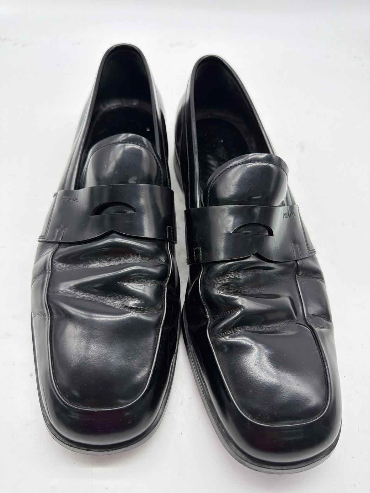 Pre-Owned Prada Black 9 Men's Dress Shoes | True Fashionistas.